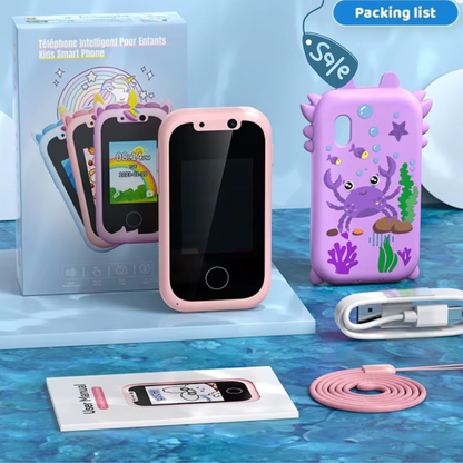 Kids Dino Smart Phone Toy – Durable Shockproof Phone for Toddlers with Camera, Music & Games